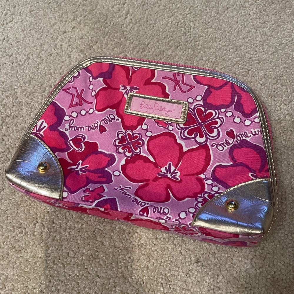 Lilly Pulitzer Small Pink Floral Bag
